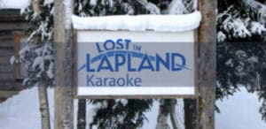 Lost in Lapland karaoke